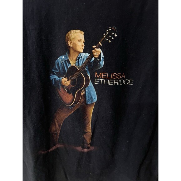 Melissa Etheridge 2006 Concert T Shirt Large Summer Tour Blue Tee Rock Vintage - Picture 2 of 7